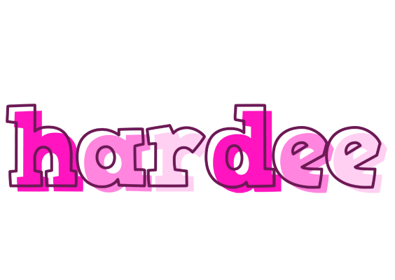 Hardee hello logo