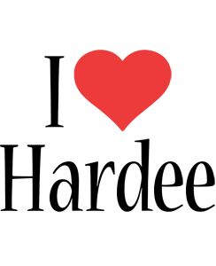 Hardee i-love logo