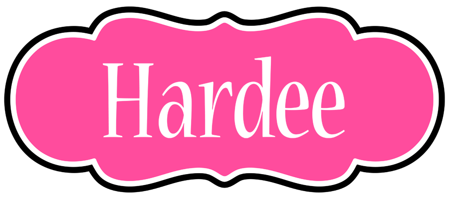 Hardee invitation logo
