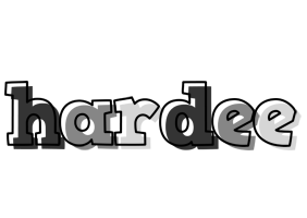 Hardee night logo