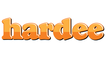 Hardee orange logo