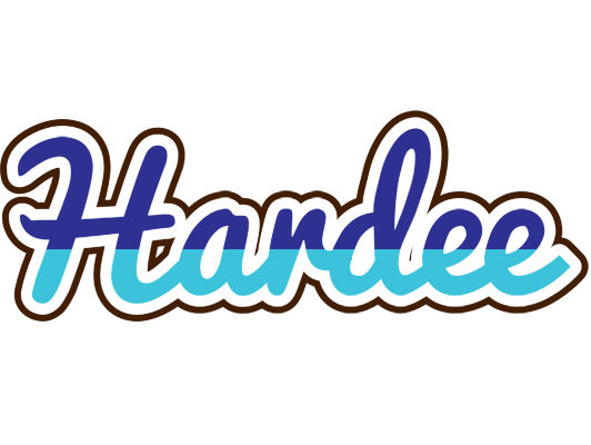Hardee raining logo