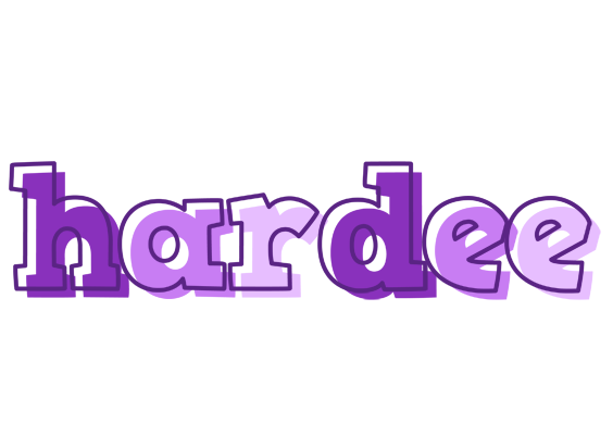 Hardee sensual logo