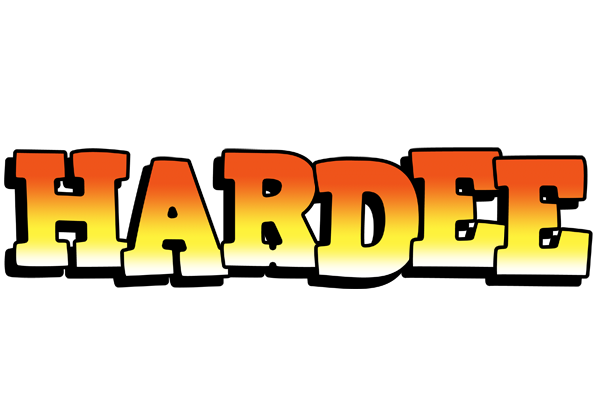 Hardee sunset logo