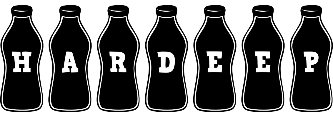 Hardeep bottle logo