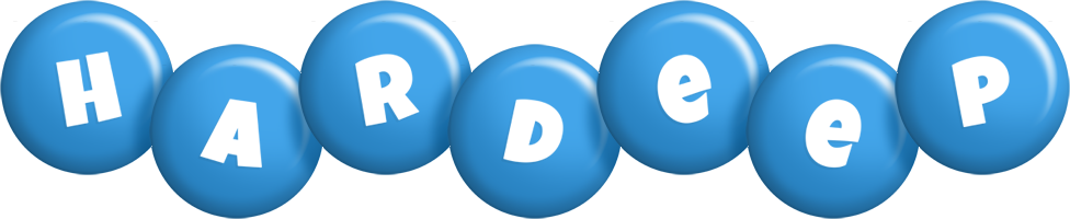 Hardeep candy-blue logo
