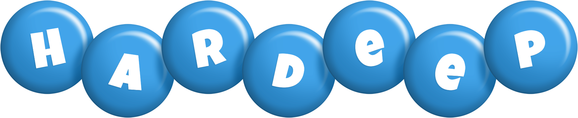 Hardeep candy-blue logo