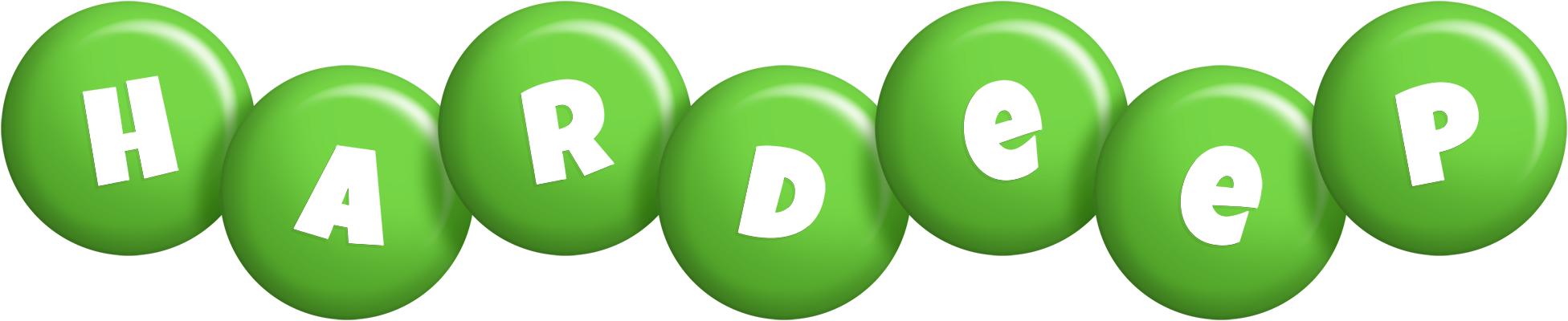 Hardeep candy-green logo