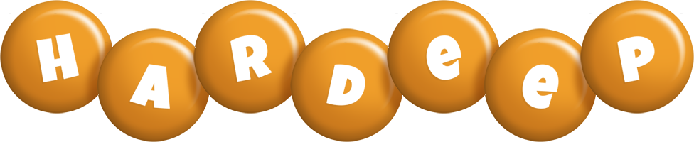 Hardeep candy-orange logo