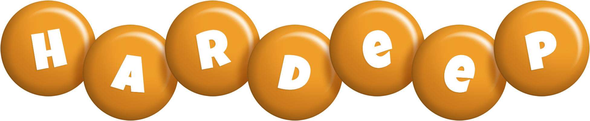 Hardeep candy-orange logo