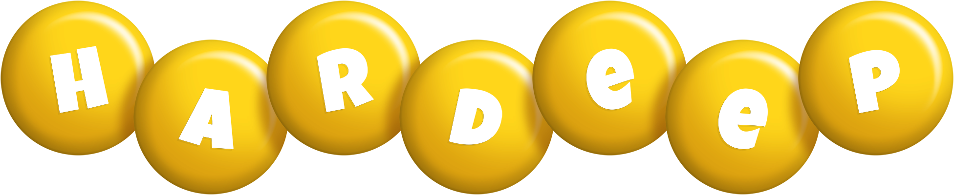 Hardeep candy-yellow logo