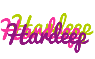 Hardeep flowers logo
