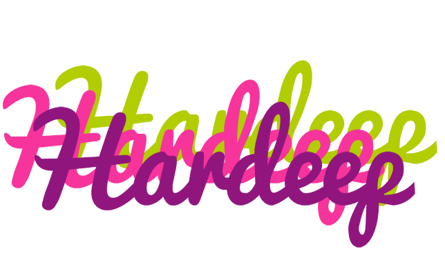 Hardeep flowers logo
