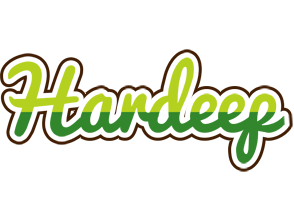 Hardeep golfing logo
