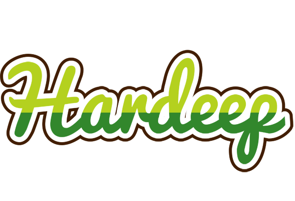 Hardeep golfing logo