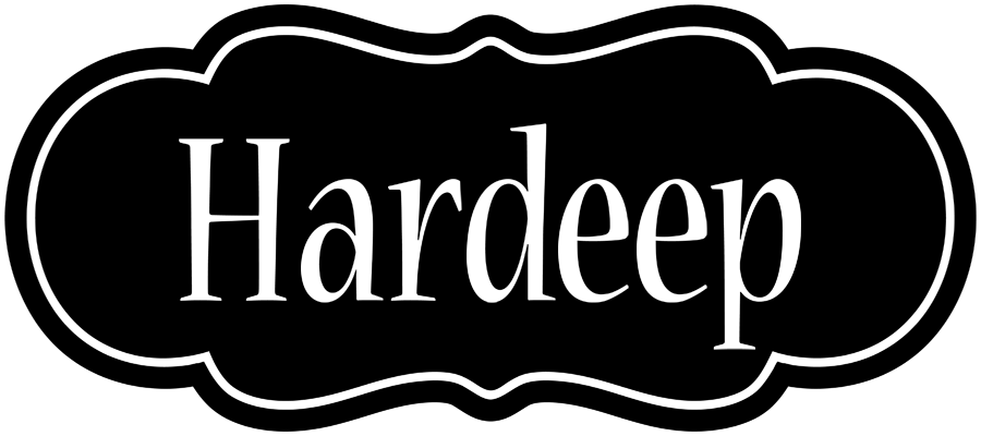 Hardeep welcome logo