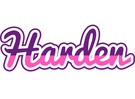 Harden cheerful logo