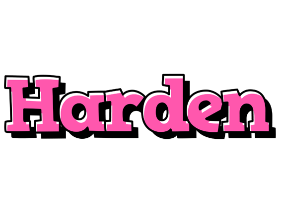 Harden girlish logo
