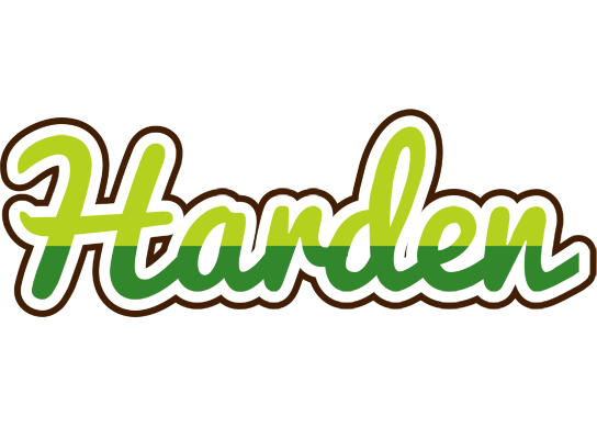 Harden golfing logo