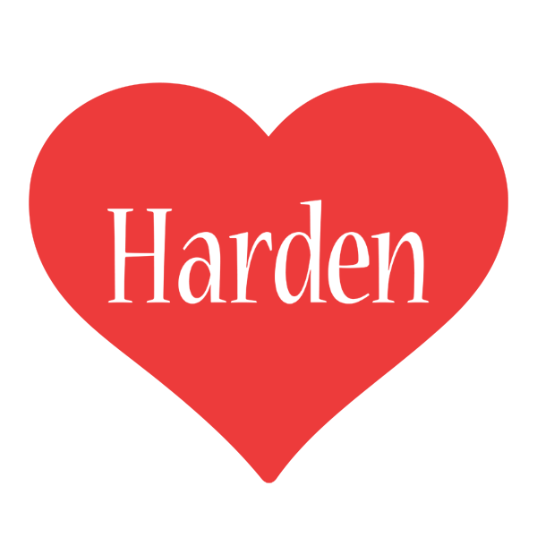 Harden love logo