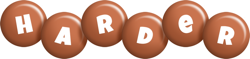 Harder candy-brown logo