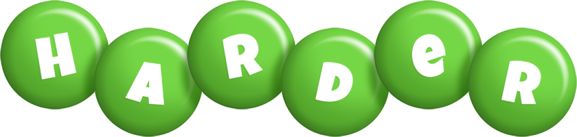 Harder candy-green logo