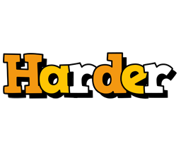 Harder cartoon logo