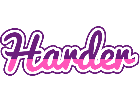 Harder cheerful logo