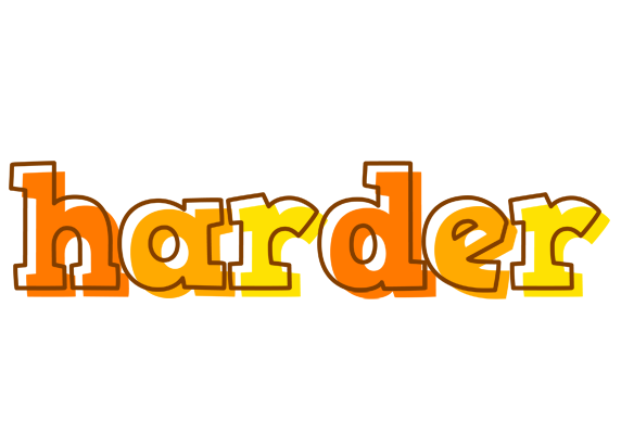 Harder desert logo