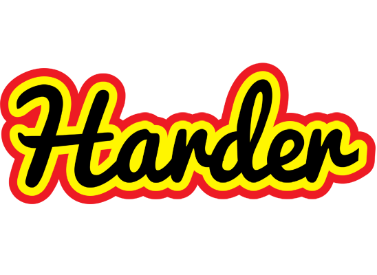 Harder flaming logo