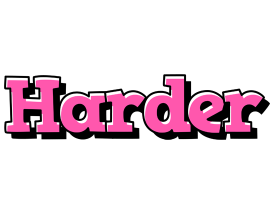 Harder girlish logo