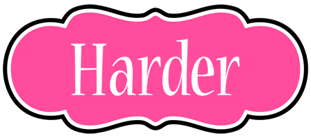 Harder invitation logo