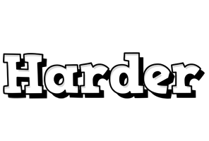 Harder snowing logo