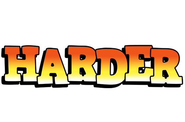 Harder sunset logo