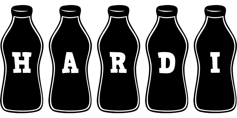 Hardi bottle logo