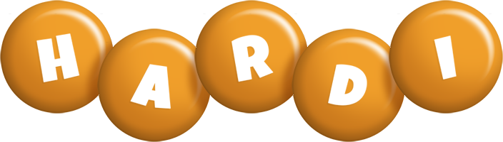 Hardi candy-orange logo