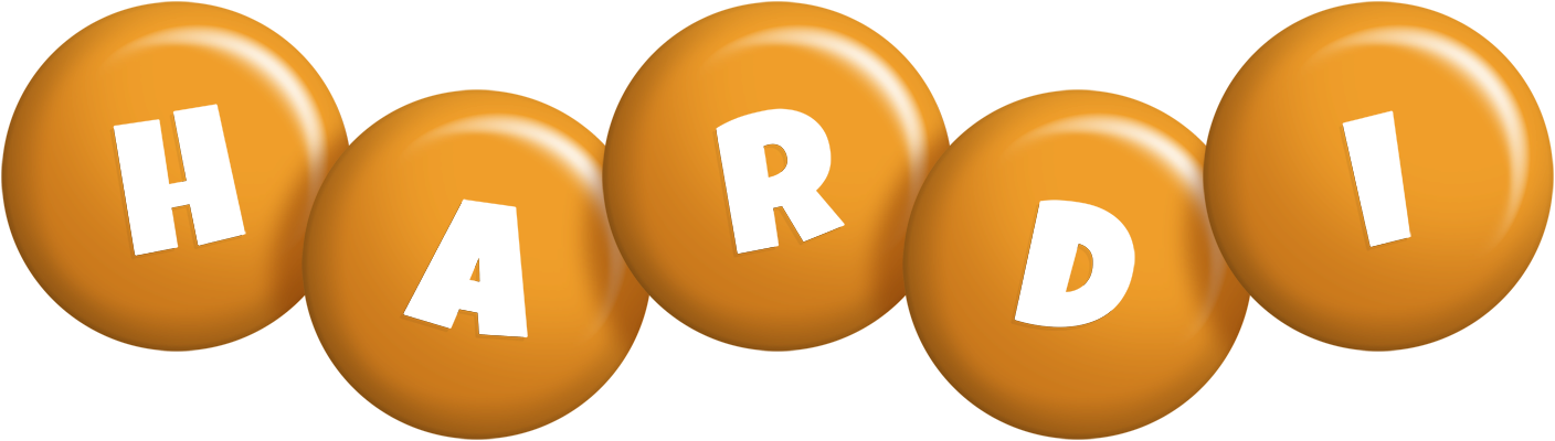 Hardi candy-orange logo