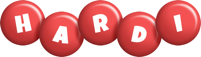 Hardi candy-red logo
