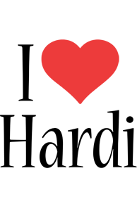 Hardi i-love logo