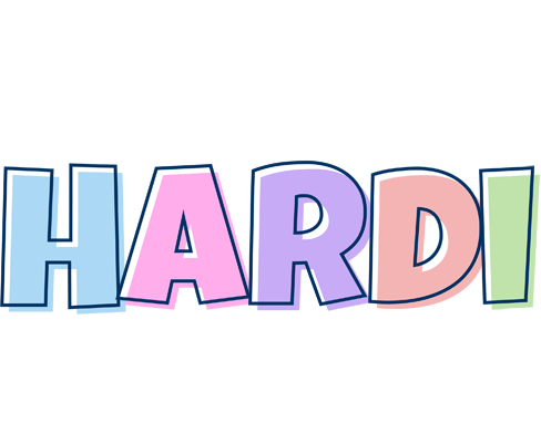 Hardi pastel logo