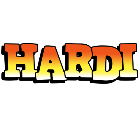 Hardi sunset logo
