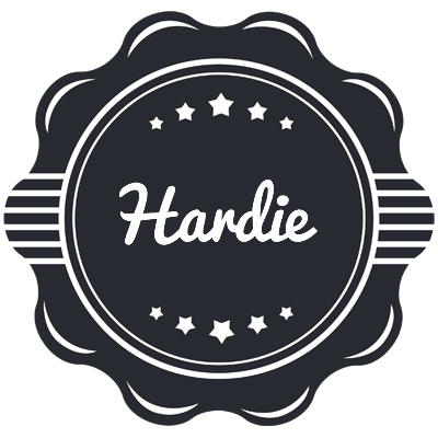 Hardie badge logo
