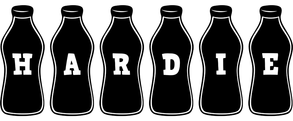 Hardie bottle logo