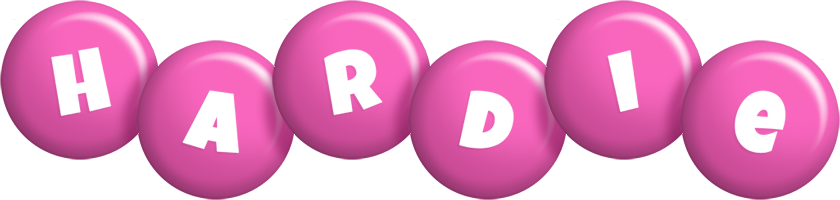 Hardie candy-pink logo