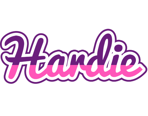 Hardie cheerful logo