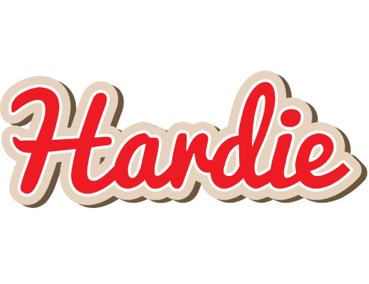 Hardie chocolate logo
