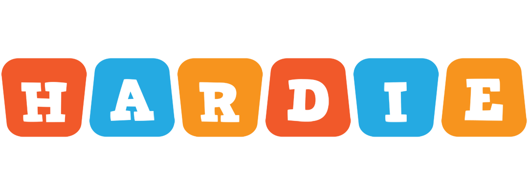 Hardie comics logo