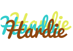 Hardie cupcake logo