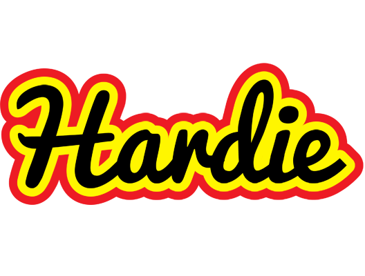 Hardie flaming logo