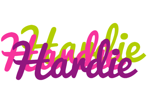 Hardie flowers logo